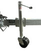 TONGUE JACK, 1500#, SWIVEL, W/DUAL WHEEL