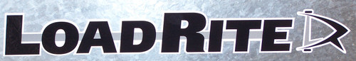 DECAL, 2" LOAD RITE, BLK/SMK/WHITE  (FRAME)
