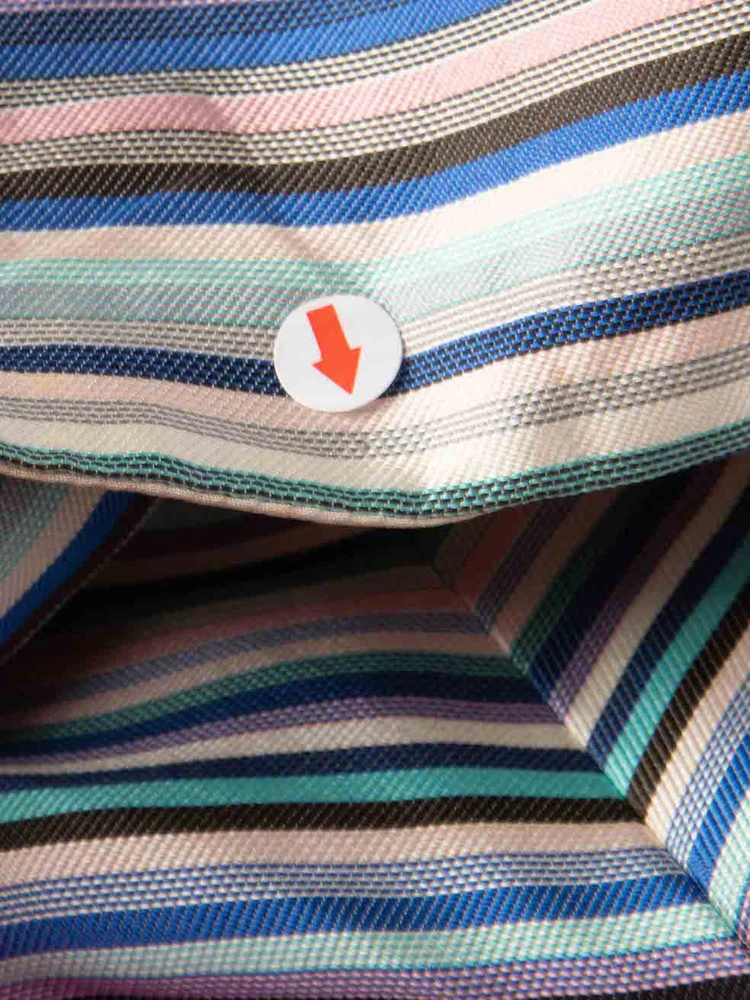 Dior Silk Stripe Jacquard Mini Skirt