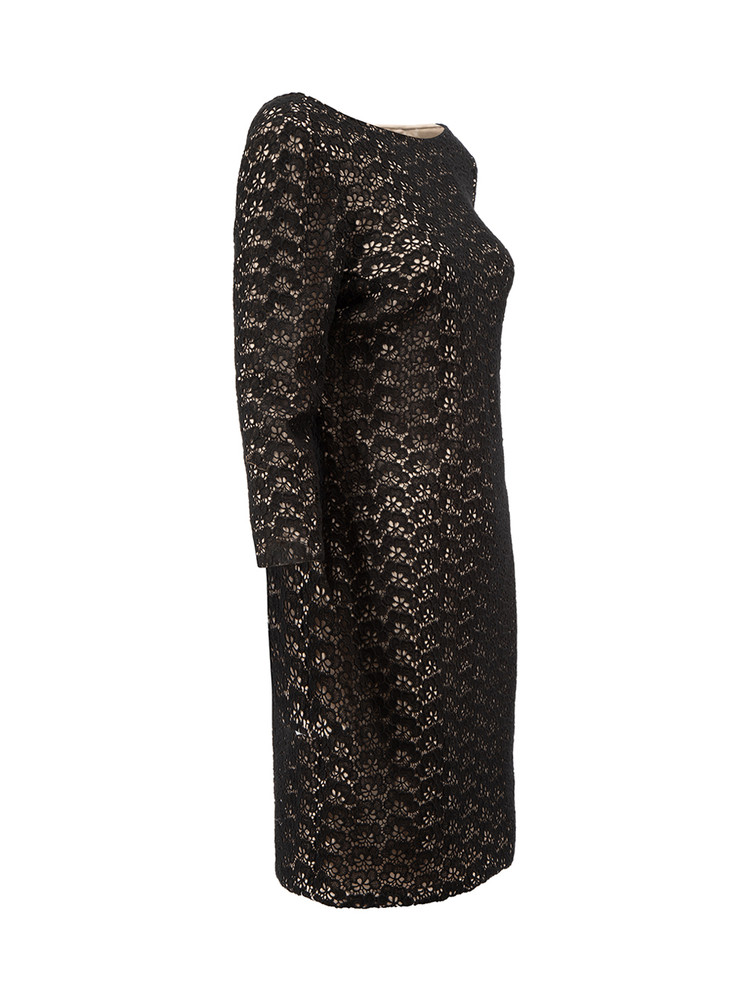 Diane Von Furstenberg Black Lace Sarita Mini Dress