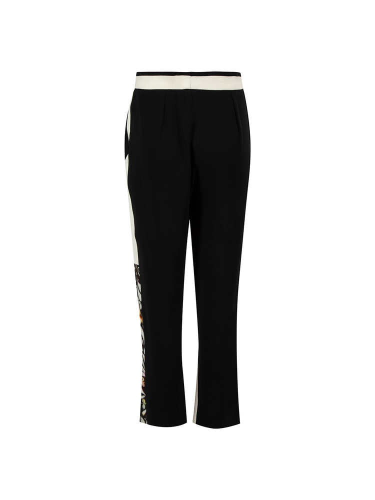 Peter Pilotto Monochrome Abstract Print Trousers