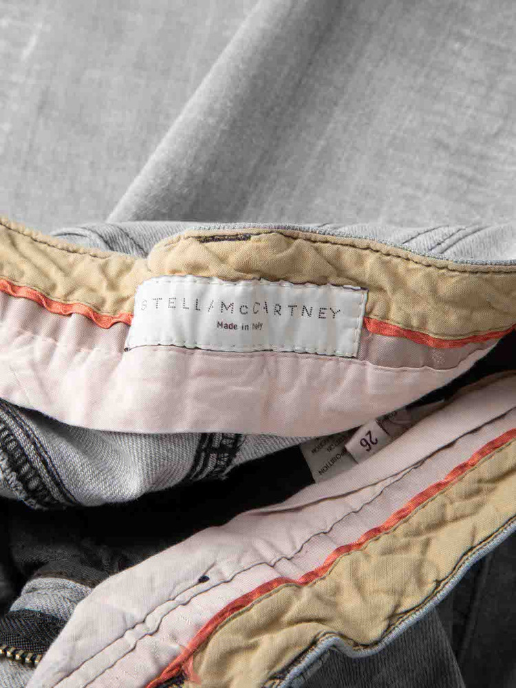 Stella McCartney Grey Stone Wash Skinny Jeans