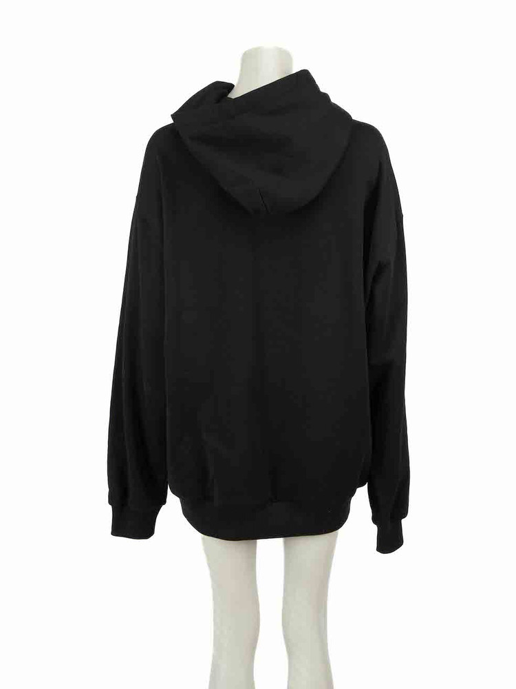 Dolce & Gabbana Black Platinum Drip Graphic Logo Hoodie