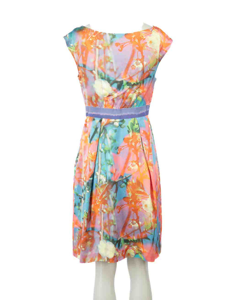 Moschino Moschino Cheap & Chic Abstract Print Mini Dress