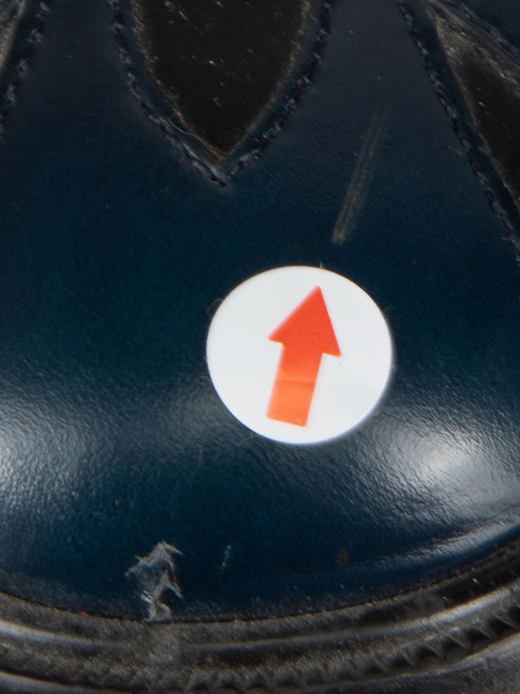 Clergerie Black Leather Patterned Oxfords