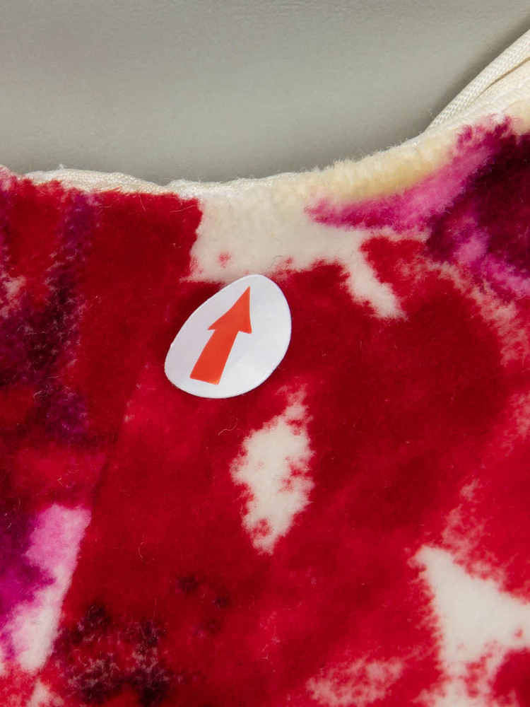 Moschino Red Velvet Floral Sleeveless Midi Dress