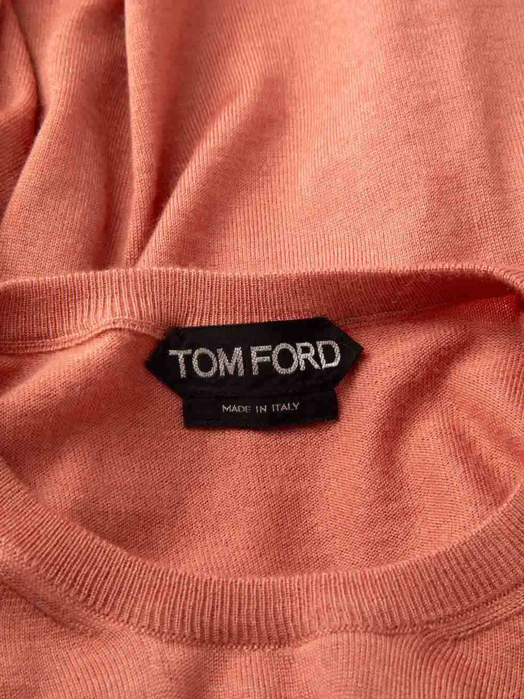 Tom Ford Pink Round Neck Jumper
