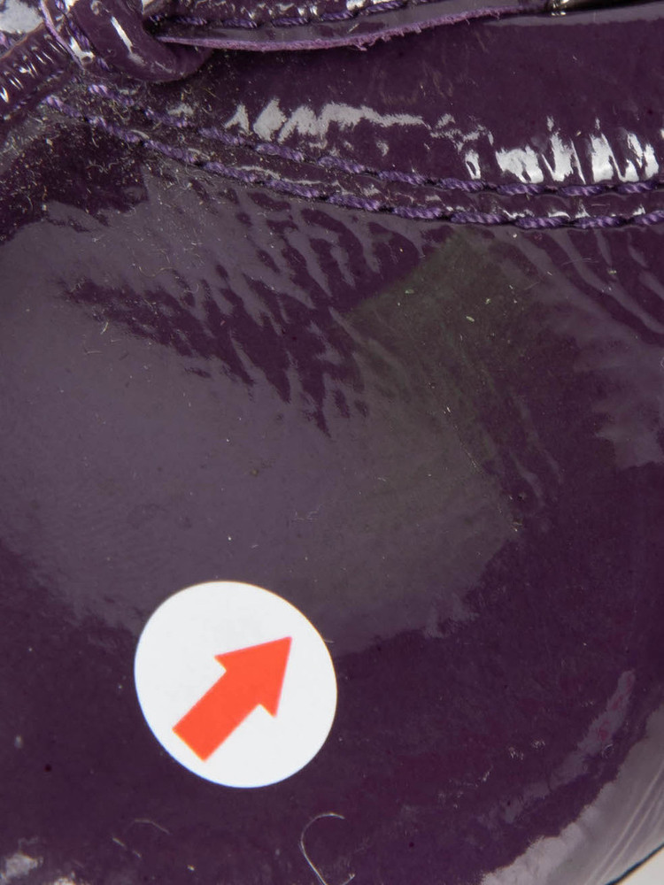 Tod's Purple Patent Leather Driving Shoes