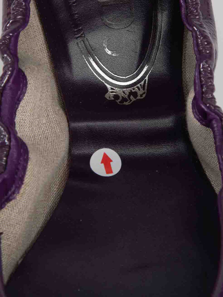 Tod's Purple Patent Leather Driving Shoes