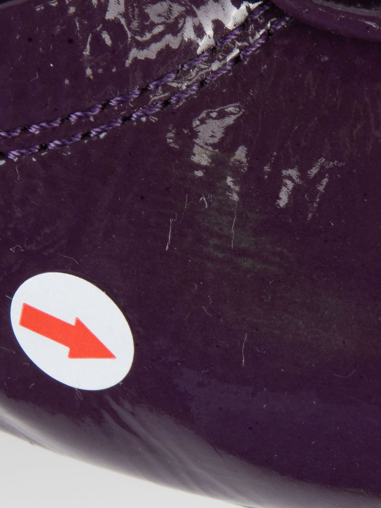 Tod's Purple Patent Leather Driving Shoes