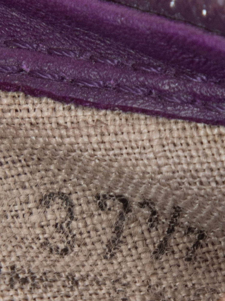 Tod's Purple Patent Leather Driving Shoes