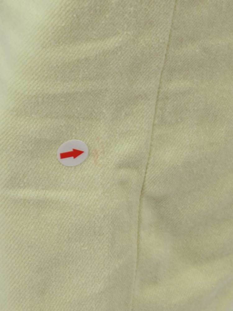 Balenciaga Yellow Contrast Waistband Skinny Jeans