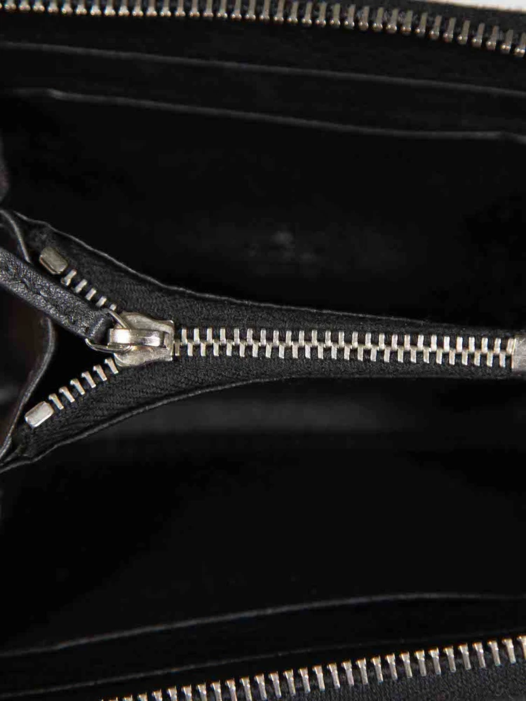 Gucci Black Crocodile Skin Cardholder Wallet