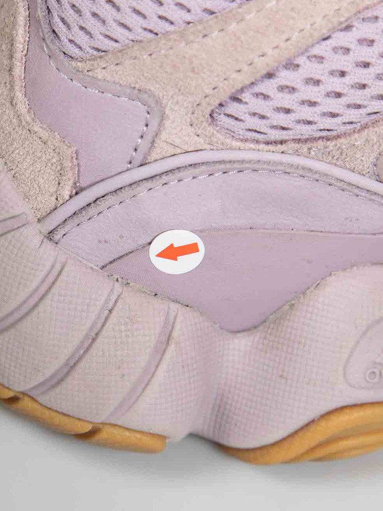 Yeezy Adidas X Yeezy Lilac Suede Panel 500 Trainers