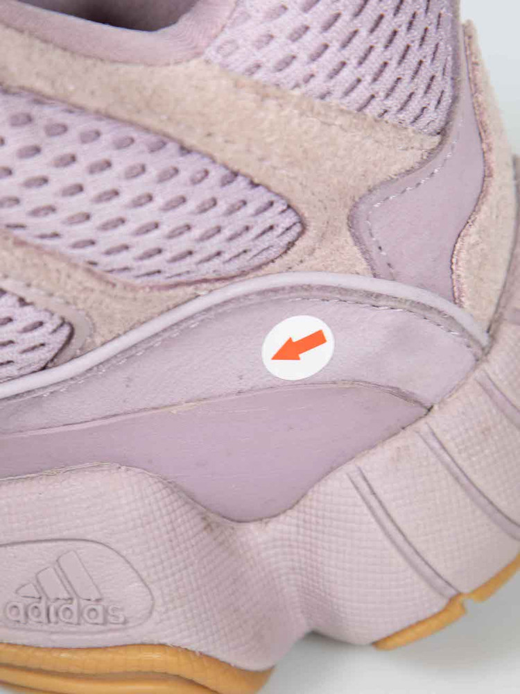 Yeezy Adidas X Yeezy Lilac Suede Panel 500 Trainers
