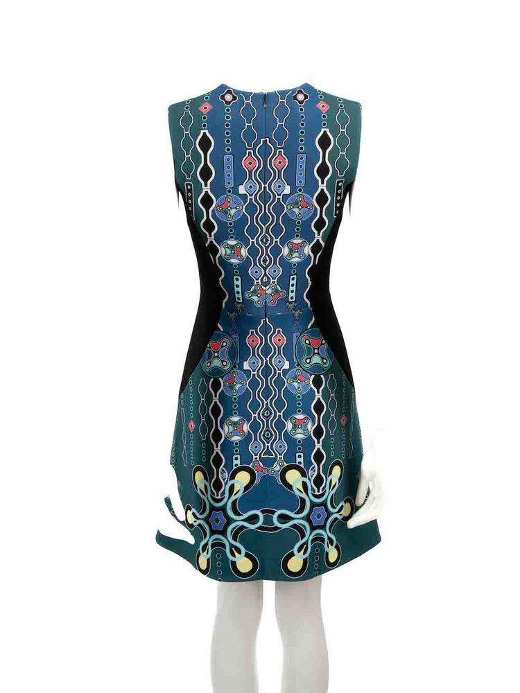 Peter Pilotto Blue Abstract Dress