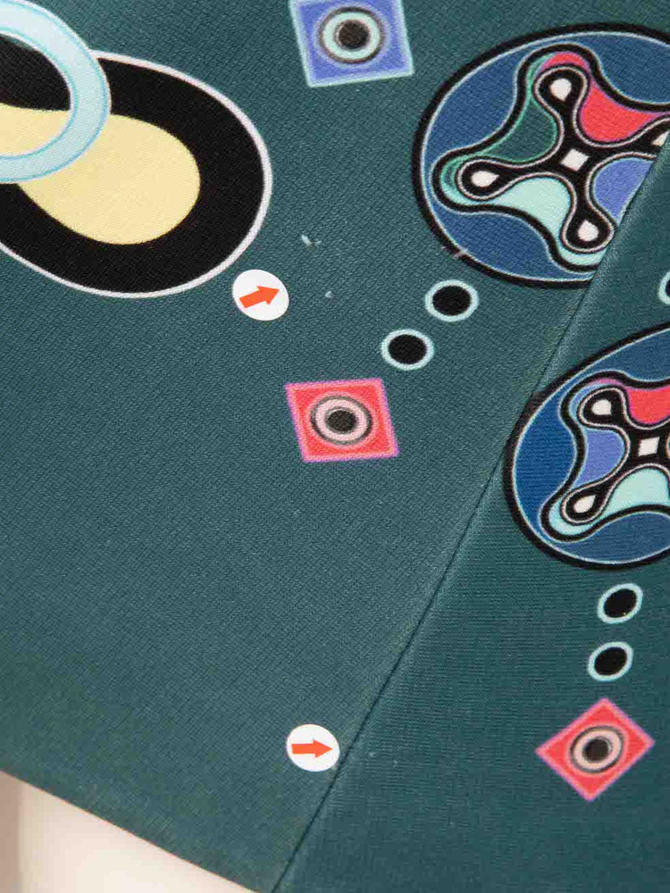 Peter Pilotto Blue Abstract Dress