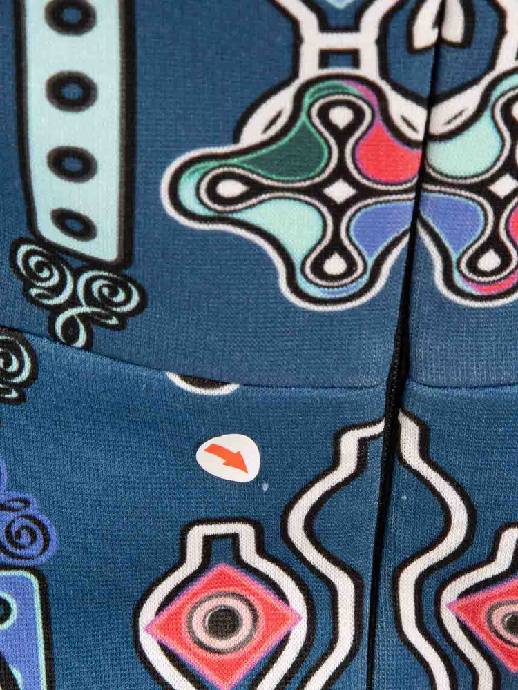Peter Pilotto Blue Abstract Dress