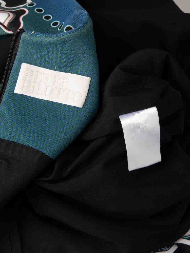 Peter Pilotto Blue Abstract Dress