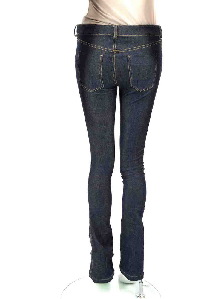 Victoria Beckham Blue Denim Skinny Fit Jeans