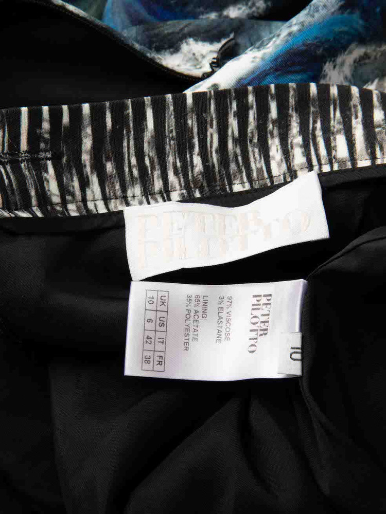 Peter Pilotto Floral Print Knee Length Skirt