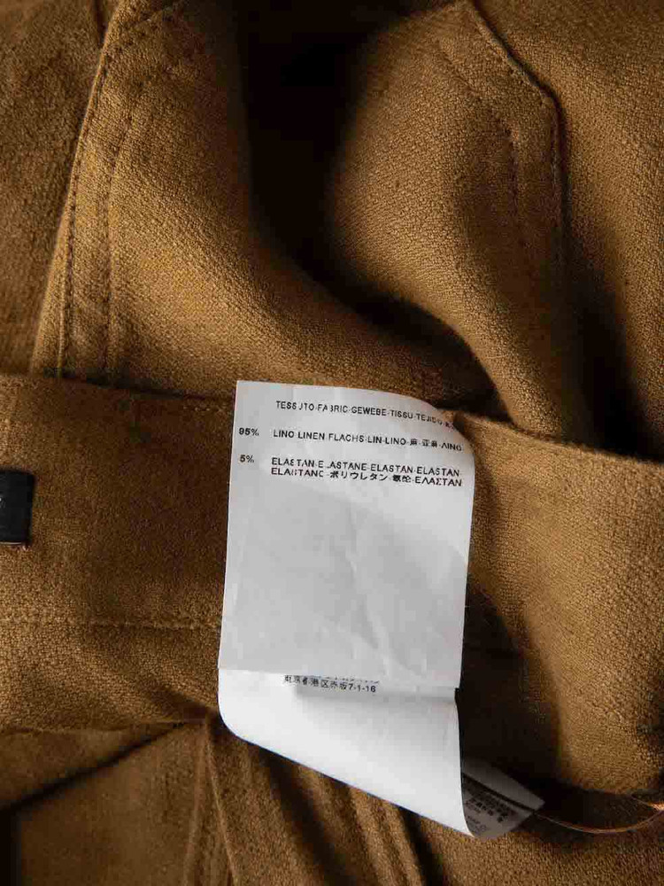 Balenciaga Khaki Slim Fit Trousers