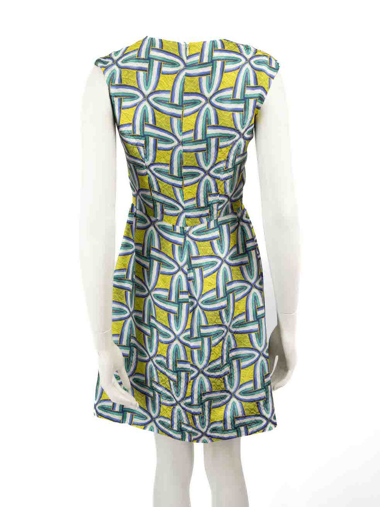 Peter Pilotto Abstract Pattern Sleeveless Mini Dress