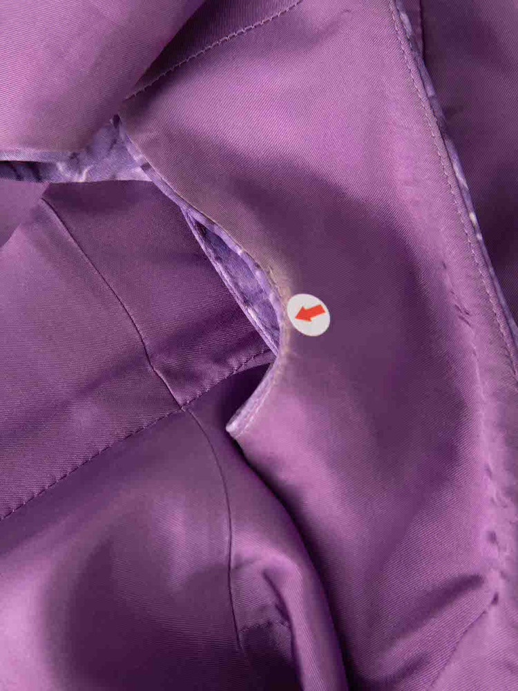 Michael Kors Michael Kors Collection Purple Floral Print Dress