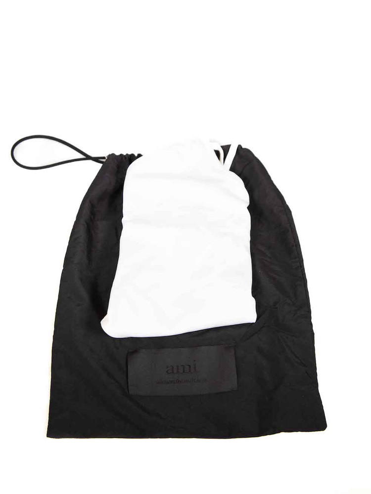 AMI SS22 White De Coeur Logo Swimsuit