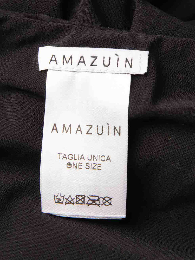 Amazuìn Black Tie Detail Bikini