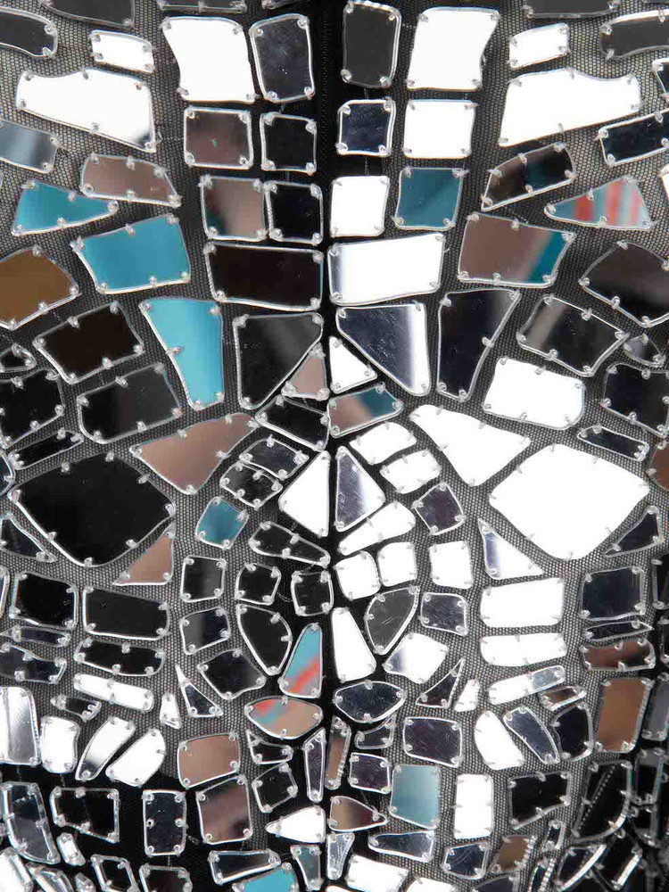 Tom Ford Mirror Embellished High-Neck Top