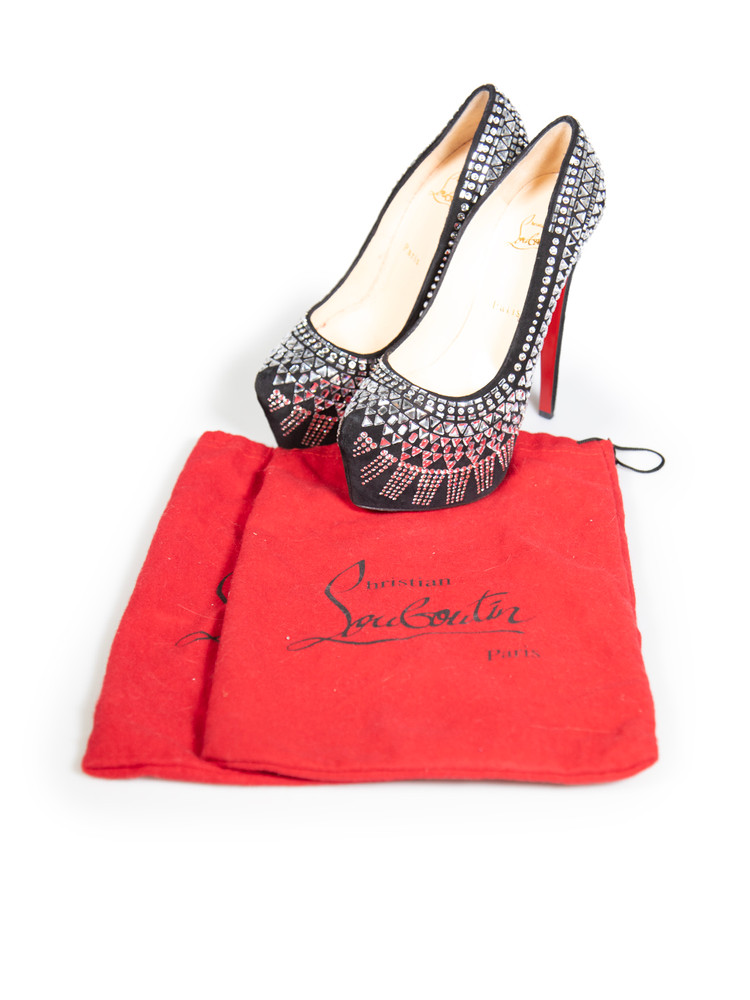 Christian Louboutin Crystal Decora Strass Pumps