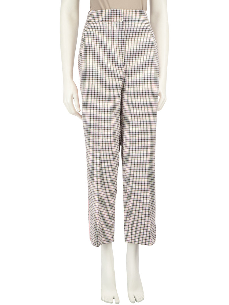 ME+EM Side Tape Check Pattern Trousers