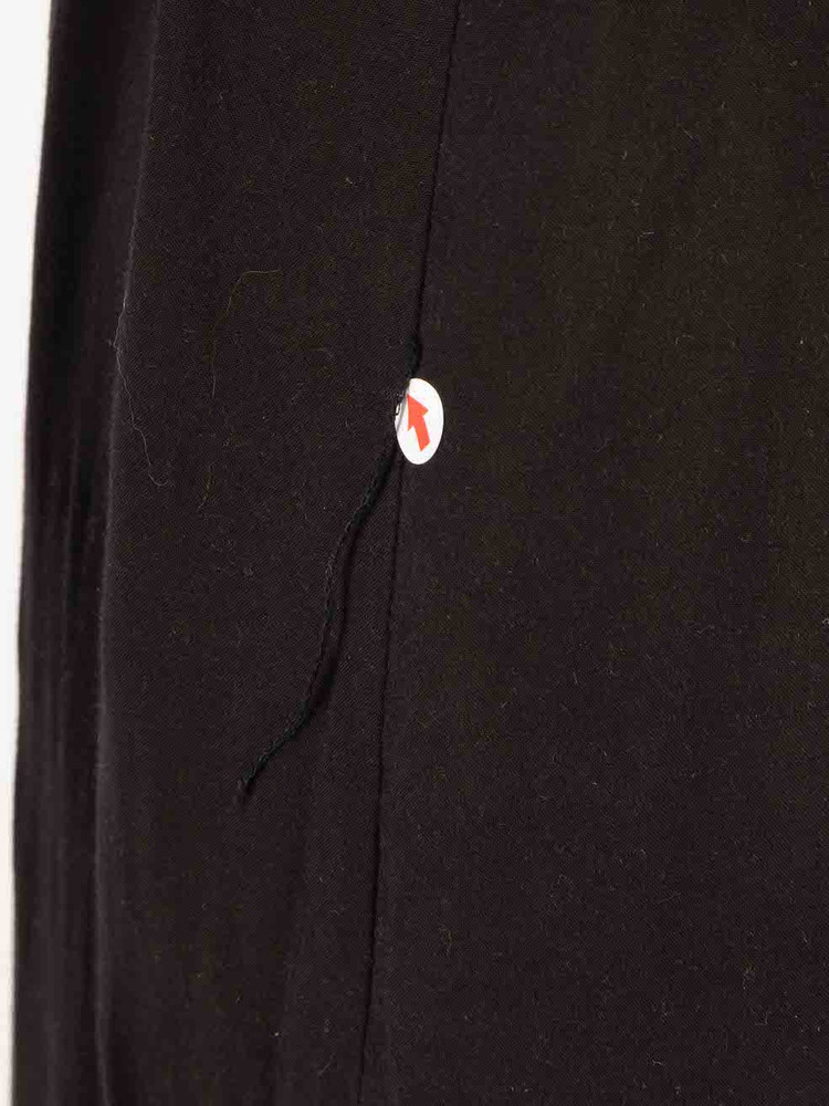 Melissa Odabash Black Pocket Detail Belted Dress