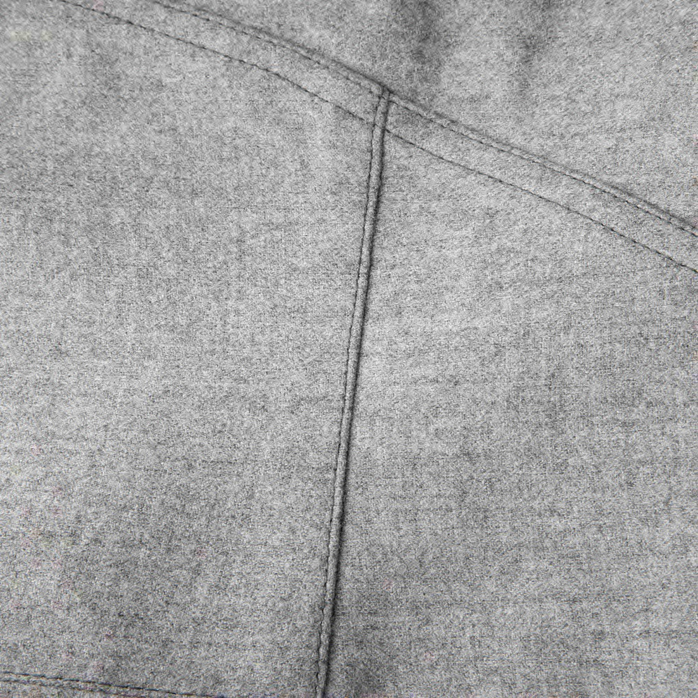 Louis Vuitton Grey Wool Zip Cuff Slim Trousers