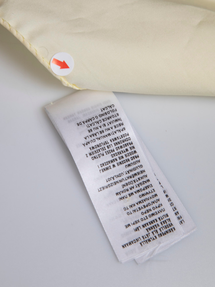 Prada Yellow FW22 Square Scarf