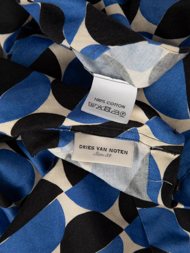 Dries Van Noten Abstract Pattern Shirt