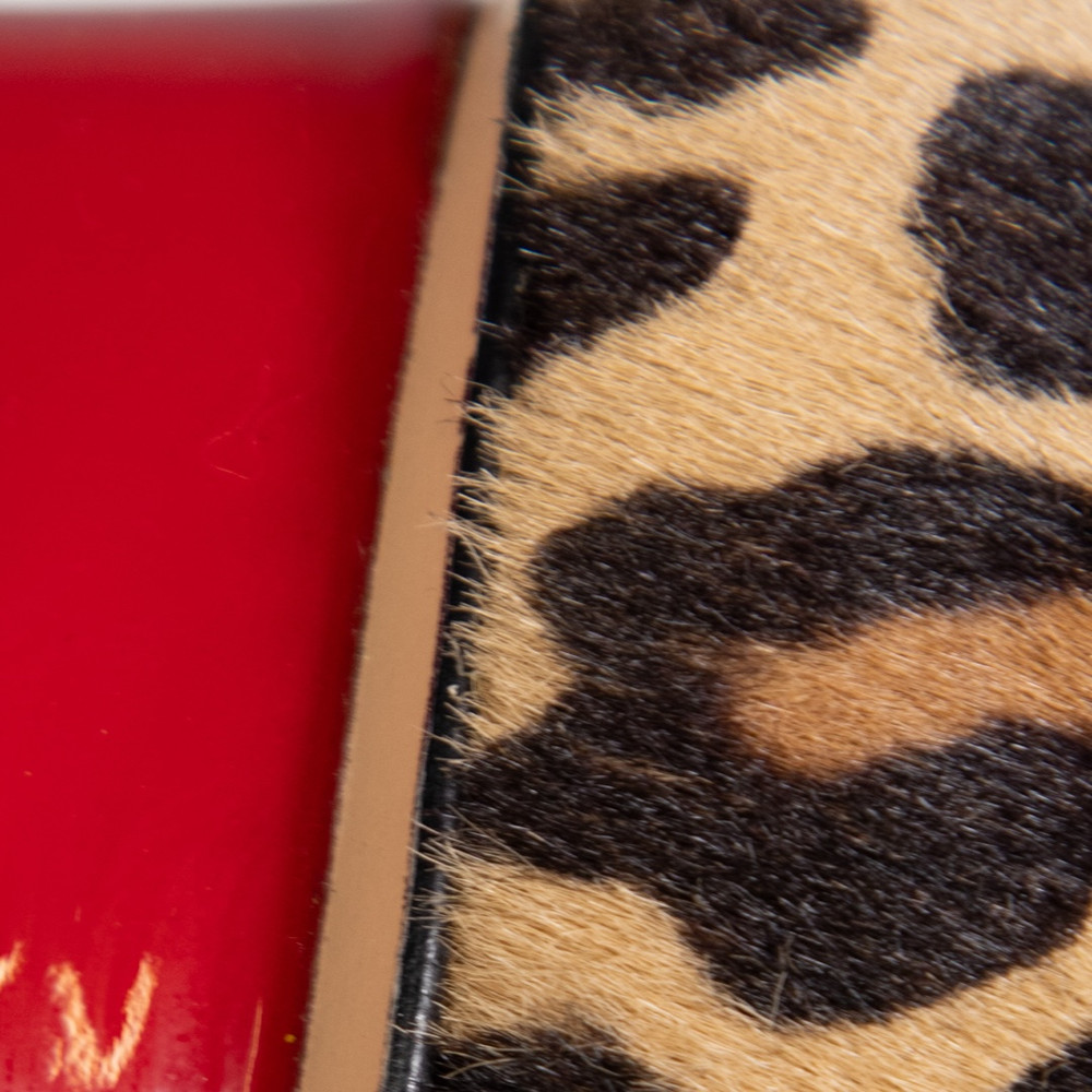 Charlotte Olympia Leopard Ponyhair Platform Heels