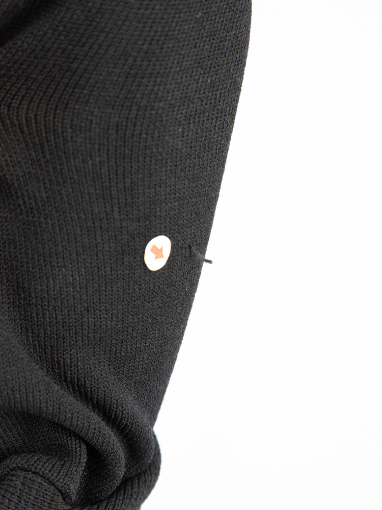 Scanlan & Theodore Black Leather Trimmed Dress