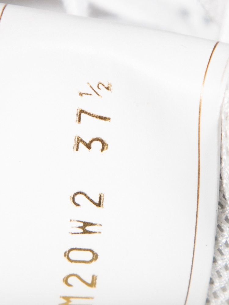 Valentino Garavani White Leather Bacnet Rockstud Trainers