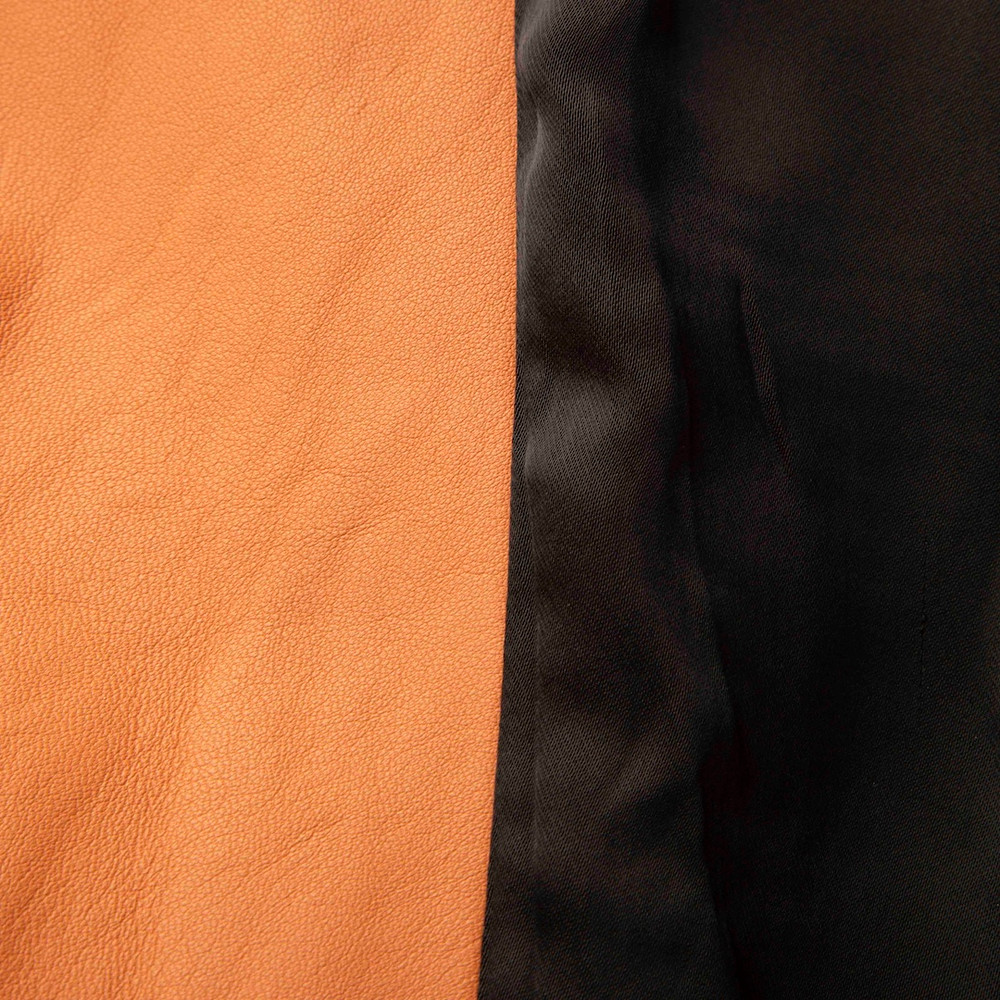 Loewe Black & Brown Leather Trim Trousers