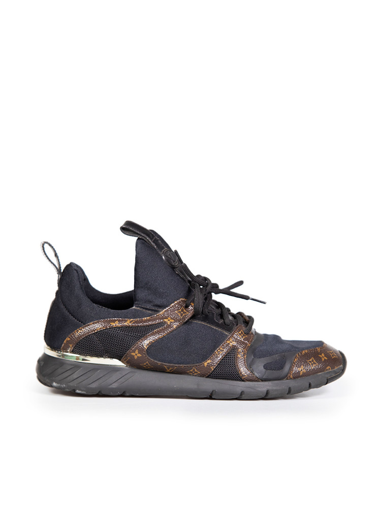 Louis Vuitton Black Technical Monogram Aftergame Trainers
