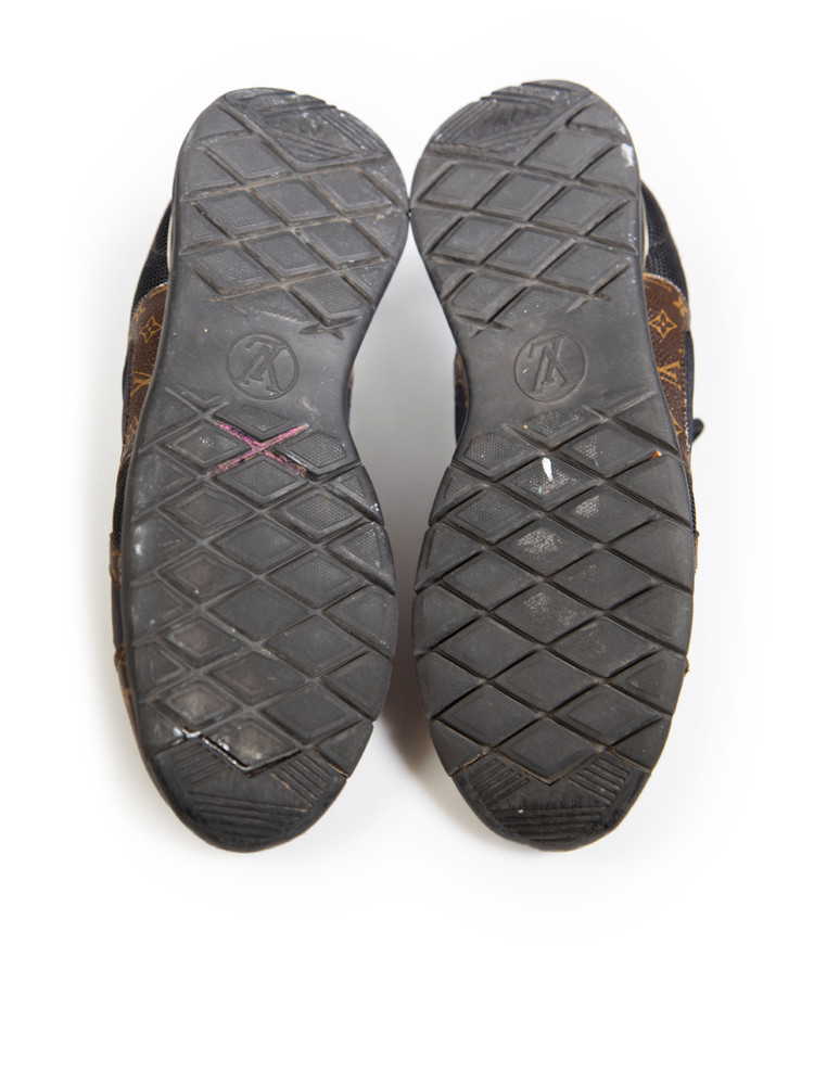 Louis Vuitton Black Technical Monogram Aftergame Trainers