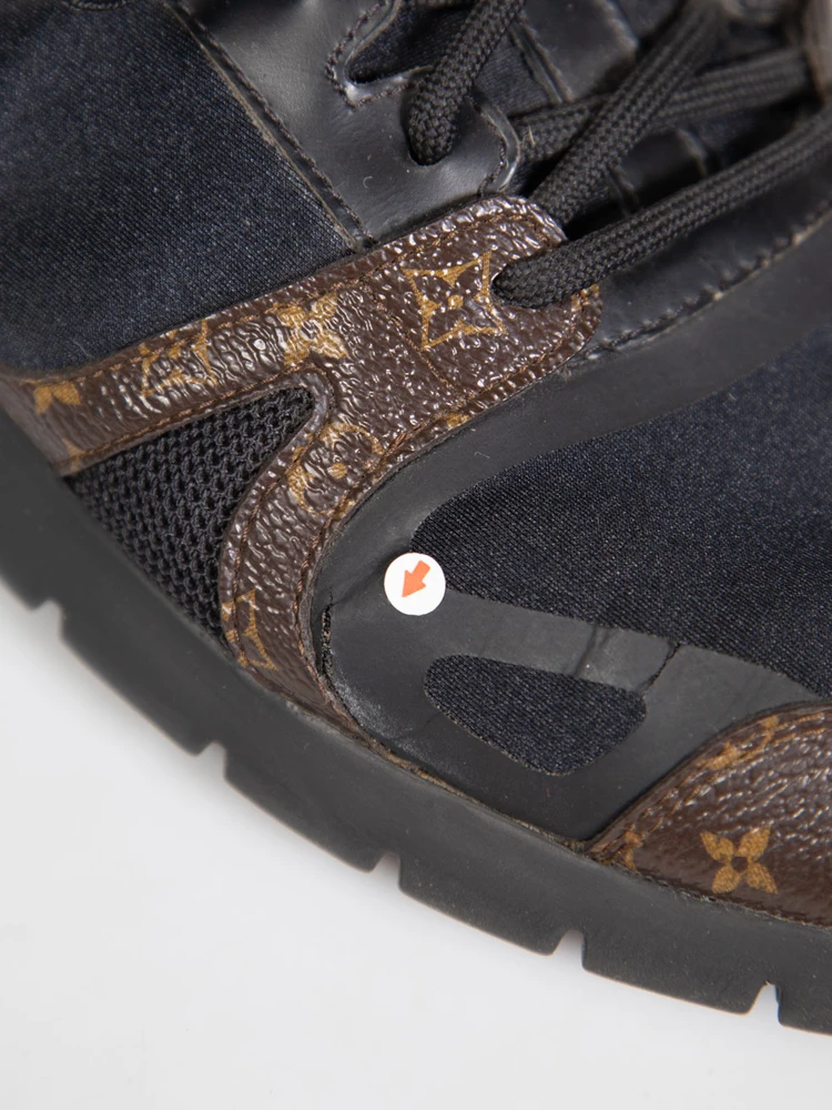 Louis Vuitton Black Technical Monogram Aftergame Trainers