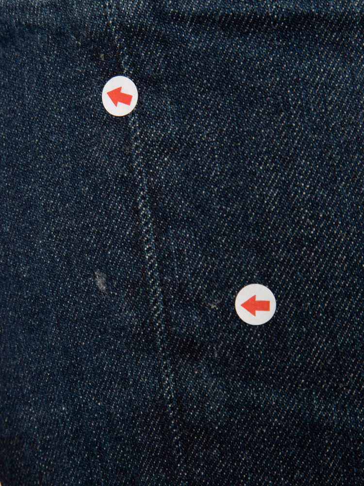 Fendi Blue Denim Double Waistband Jeans