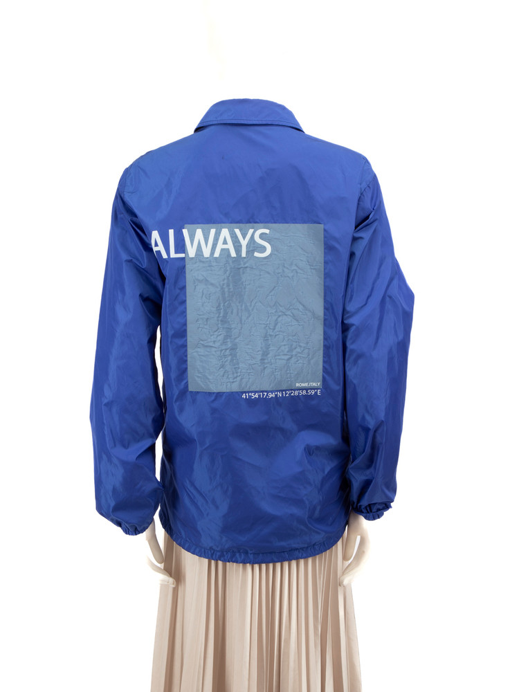 Valentino Garavani Blue Button Up Jacket
