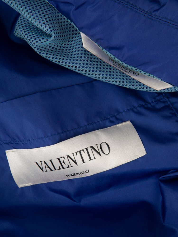 Valentino Garavani Blue Button Up Jacket