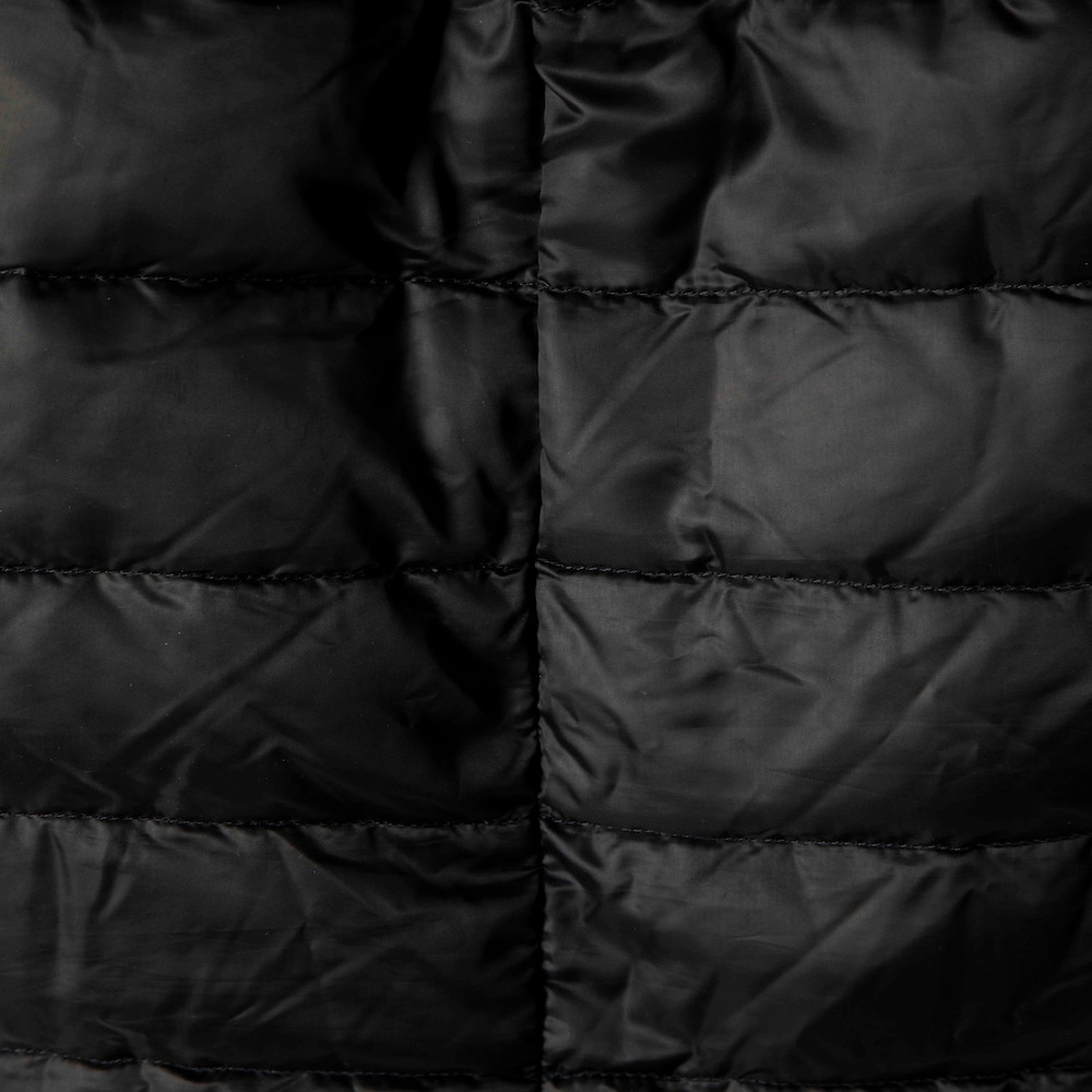 Max Mara Black Collapsible Puffer Coat