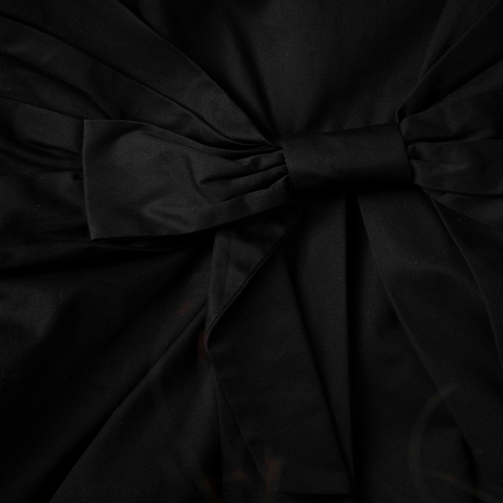 Kate Spade Black Bow Detail Mini Dress