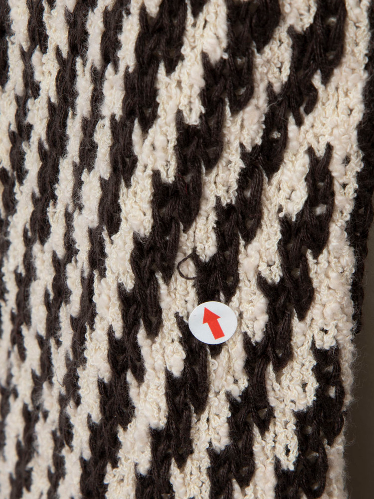 Max Mara Striped Knitted Midi Dress